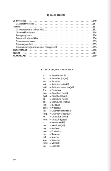 Arıncı - Anatomi 1-2