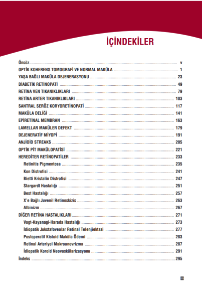 Maküla Hastalıklarında Optik Koherens Tomografi