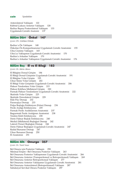 Surgical Exposures in Orthopaedics The Anatomic Approach, Türkçe