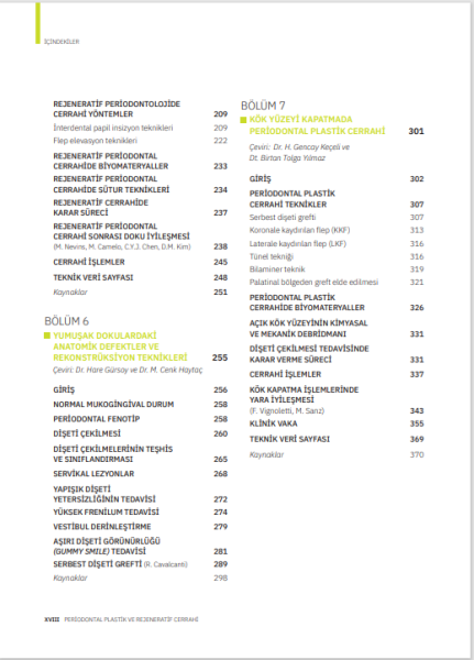 Periodontal Plastik ve Rejeneratif Cerrahi