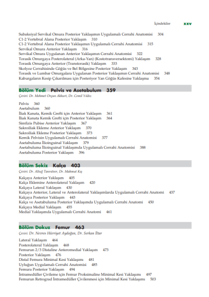 Surgical Exposures in Orthopaedics The Anatomic Approach, Türkçe