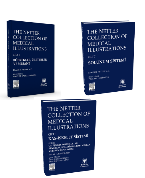 The Netter Collection of Medical Illustrations 13 Cilt Set