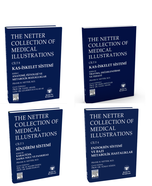 The Netter Collection of Medical Illustrations 13 Cilt Set