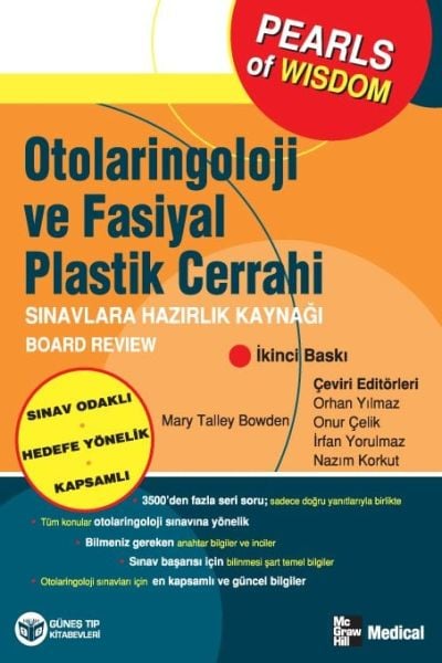 Otolaringoloji ve Fasiyal Plastik Cerrahi Sınavlara Hazırlık Kaynağı - Board Review