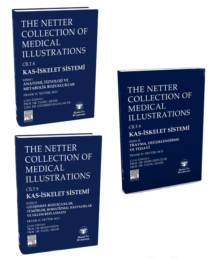 The Netter Collection of Medical Illustrations Cilt 8 Kısım I-II-III