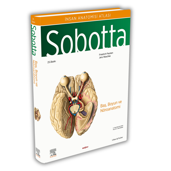 Sobotta İnsan Anatomisi Atlası Seti 4 Cilt ( 25. En Son Baskı - Türkçe 13. En Son Baskı)